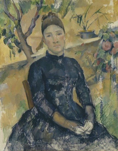 Madame Cézanne von Paul Cézanne